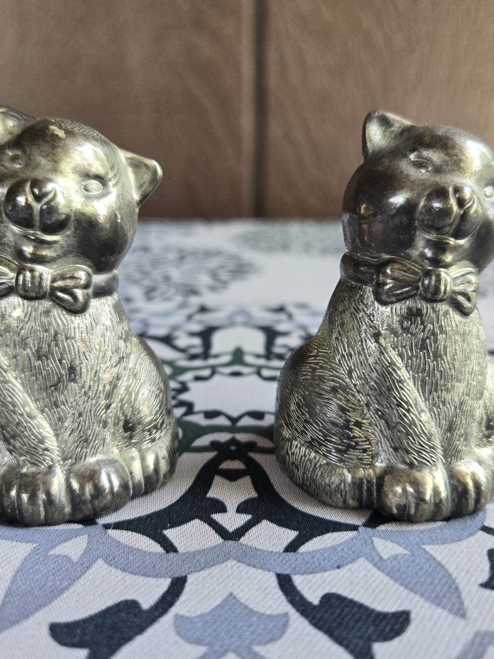 Cat Salt and Pepper Shakers Vintage - Picture 2 of 7